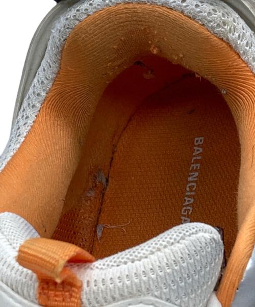 BALENCIAGA（バレンシアガ）BALENCIAGA (バレンシアガ) TRACK TRAINERS ホワイト×オレンジ サイズ:29の古着・服飾アイテム