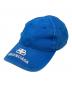 BALENCIAGA（バレンシアガ）の古着「HAT BB VISOR CAP」｜ブルー