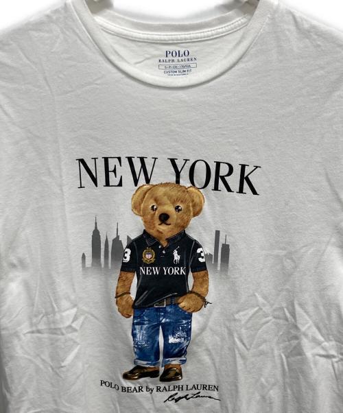 POLO RALPH LAUREN（ポロ・ラルフローレン）POLO RALPH LAUREN (ポロ・ラルフローレン) ポロベアTシャツ ホワイト サイズ:Sの古着・服飾アイテム
