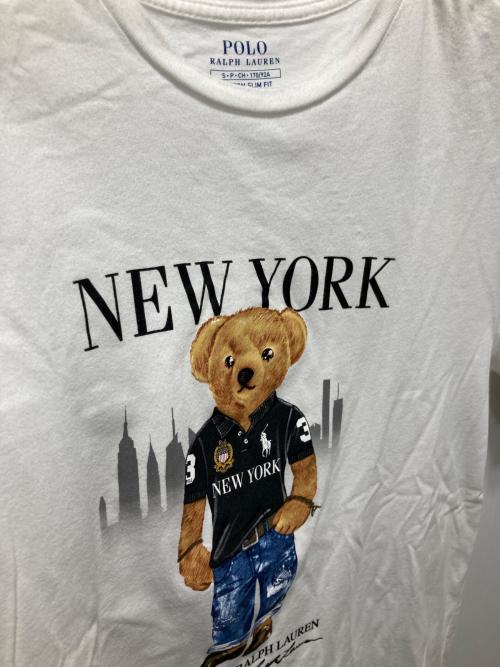 POLO RALPH LAUREN（ポロ・ラルフローレン）POLO RALPH LAUREN (ポロ・ラルフローレン) ポロベアTシャツ ホワイト サイズ:Sの古着・服飾アイテム