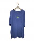 Murinaムリナ）の古着「USA製90sプリントTシャツ」｜ネイビー