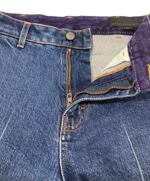 STELLA McCARTNEY（ステラマッカートニー）STELLA McCARTNEY (ステラマッカートニー) ステッチデザインデニムパンツ インディゴ サイズ:29の古着・服飾アイテム