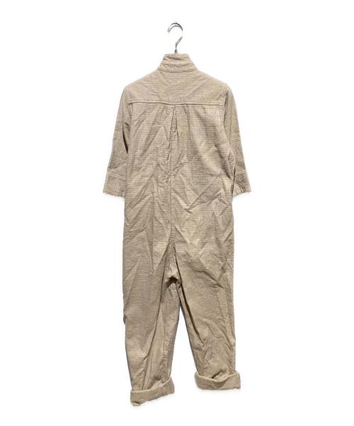 pelleq（ペレック）pelleq (ペレック) ジャンプスーツ ベージュ サイズ:不明の古着・服飾アイテム
