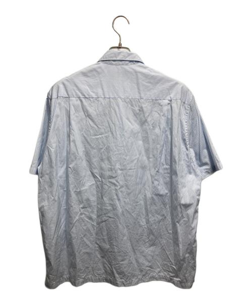WACKO MARIA（ワコマリア）WACKO MARIA (ワコマリア) SOKTAS 別注ストライプシャツ ホワイト×ブルー サイズ:Mの古着・服飾アイテム