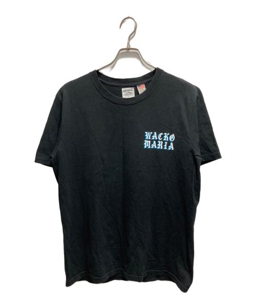 WACKO MARIA（ワコマリア）WACKO MARIA (ワコマリア) US FABRIC T-SHIRT ブラック サイズ:Lの古着・服飾アイテム