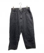 COOTIE PRODUCTIONSクーティープロダクツ）の古着「5 Pocket Denim Baggy Pants」｜ブラック