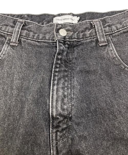 COOTIE PRODUCTIONS（クーティープロダクツ）COOTIE PRODUCTIONS (クーティープロダクツ) 5 Pocket Denim Baggy Pants ブラック サイズ:Mの古着・服飾アイテム