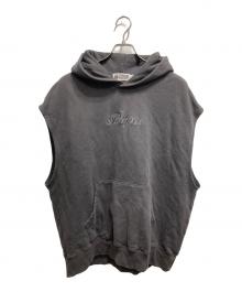 A BATHING APE（ア ベイシング エイプ）の古着「Garment Dyed Sleeveless Hoodie」｜グレー