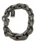 DIESEL (ディーゼル) ツイストデザインロゴプレートブレスレット：12000円