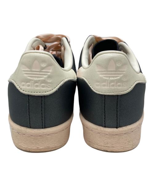 adidas（アディダス）adidas (アディダス) Superstar 82 'Black Pink Ribbon Laces' ブラック×ピンク サイズ:24の古着・服飾アイテム