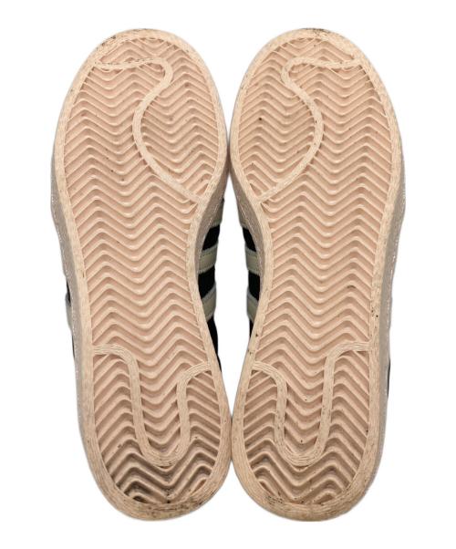 adidas（アディダス）adidas (アディダス) Superstar 82 'Black Pink Ribbon Laces' ブラック×ピンク サイズ:24の古着・服飾アイテム