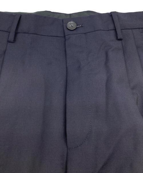 VALENTINO（ヴァレンティノ）VALENTINO (ヴァレンティノ) タックパンツ ネイビー サイズ:46の古着・服飾アイテム