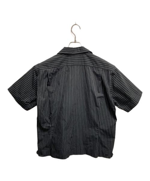Engineered Garments（エンジニアドガーメンツ）Engineered Garments (エンジニアードガーメンツ) ストライプワークシャツ ブラック サイズ:Mの古着・服飾アイテム