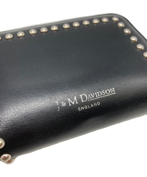J&M DAVIDSON（ジェイ＆エム デヴィッドソン）J&M DAVIDSON (ジェイ＆エム デヴィッドソン) コインケース ブラックの古着・服飾アイテム