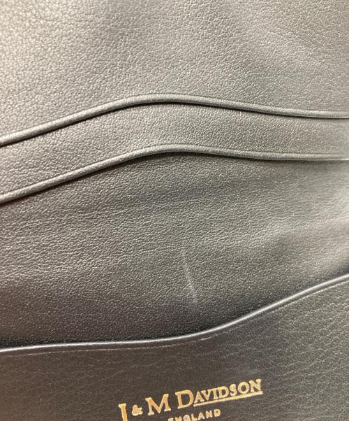 J&M DAVIDSON（ジェイ＆エム デヴィッドソン）J&M DAVIDSON (ジェイ＆エム デヴィッドソン) パイソンパスケース グレーの古着・服飾アイテム