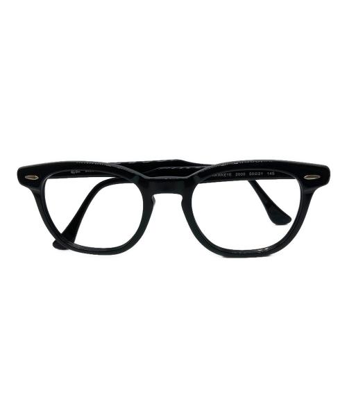 RAY-BAN（レイバン）RAY-BAN (レイバン) HAWKEYE 眼鏡 ブラックの古着・服飾アイテム
