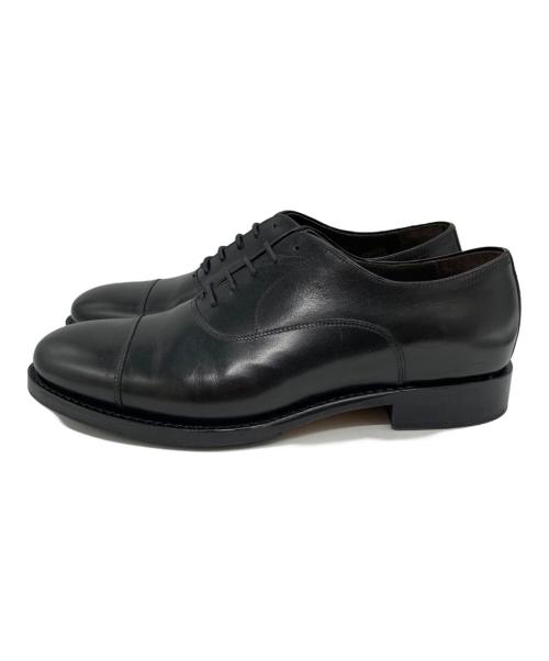 Jalan Sriwijaya（ジャランスリウァヤ）Jalan Sriwijaya (ジャランスリウァヤ) プレーントゥドレスシューズ ブラック サイズ:7の古着・服飾アイテム