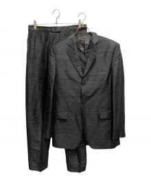 DOLCE & GABBANA（ドルチェ＆ガッバーナ）の古着「シルクセットアップスーツ」｜ブラック