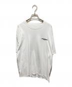 NEIGHBORHOODネイバーフッド）の古着「ロゴプリントTシャツ」｜ホワイト