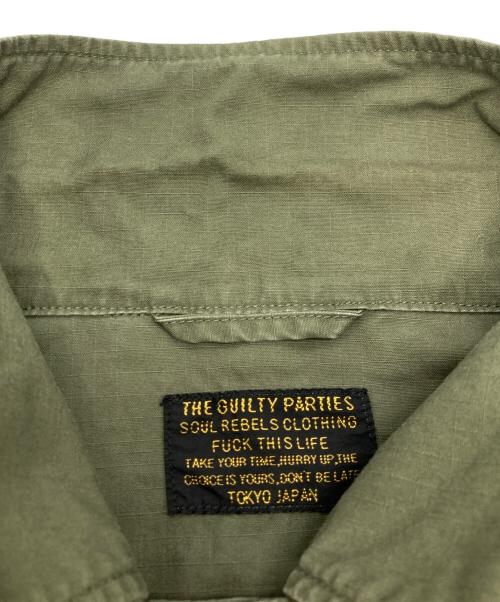 WACKO MARIA（ワコマリア）WACKO MARIA (ワコマリア) ARMY SHIRT カーキ サイズ:Mの古着・服飾アイテム