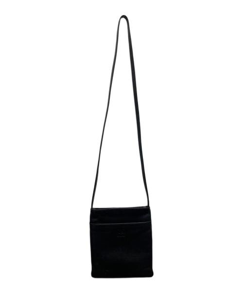 LOEWE（ロエベ）LOEWE (ロエベ) OLDアナグラムショルダーバッグ ブラックの古着・服飾アイテム