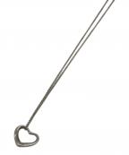 TIFFANY & Co.ティファニー）の古着「AG925オープンハートネックレス」｜シルバー