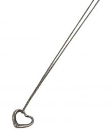 TIFFANY & Co.（ティファニー）の古着「AG925オープンハートネックレス」｜シルバー