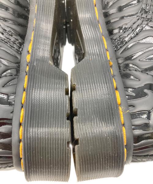 Dr.Martens（ドクターマーチン）Dr.Martens (ドクターマーチン) PASCAL ZEBRA8ホールブーツ ブラック サイズ:23ｃｍの古着・服飾アイテム