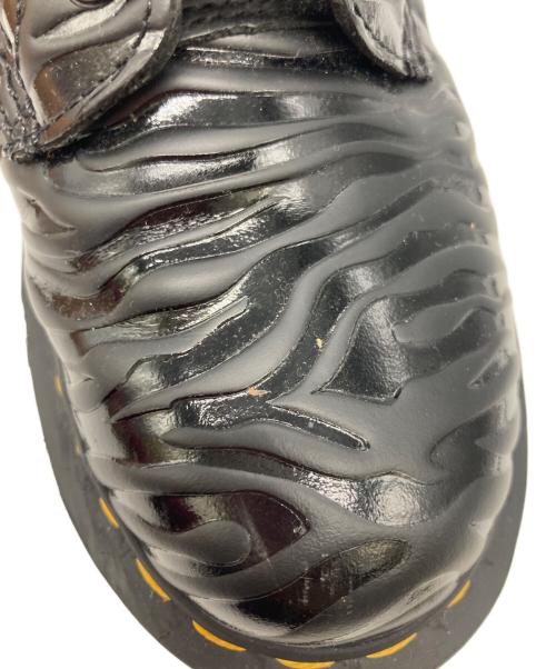 Dr.Martens（ドクターマーチン）Dr.Martens (ドクターマーチン) PASCAL ZEBRA8ホールブーツ ブラック サイズ:23ｃｍの古着・服飾アイテム