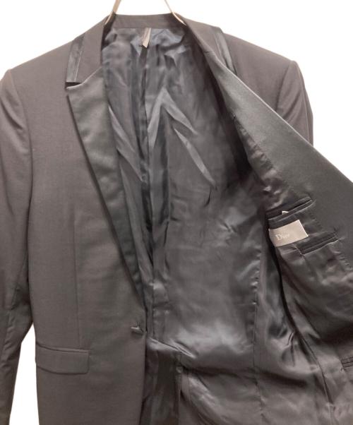 DIOR HOMME（ディオール オム）DIOR HOMME (ディオール オム) 08AWクリス期 クラシック スモーキング ジャケット ブラック サイズ:44の古着・服飾アイテム