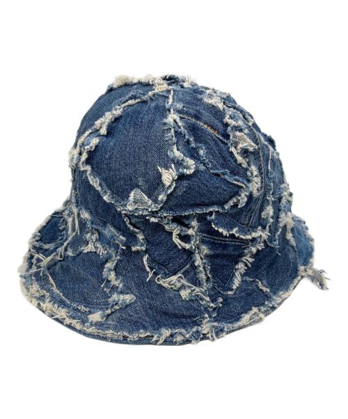 innocence（イノセンス）innocence (イノセンス) パッチワークデニムバケット インディゴ サイズ:FREEの古着・服飾アイテム