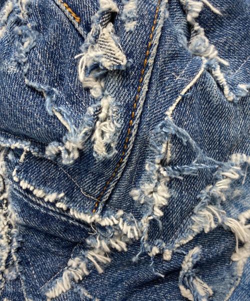 innocence（イノセンス）innocence (イノセンス) パッチワークデニムバケット インディゴ サイズ:FREEの古着・服飾アイテム