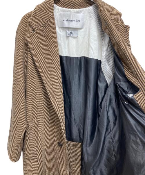 ANDERSSON BELL（アンダーソンベル）ANDERSSON BELL (アンダーソンベル) UNISEX MIGUEL COAT ブラウン サイズ:Lの古着・服飾アイテム