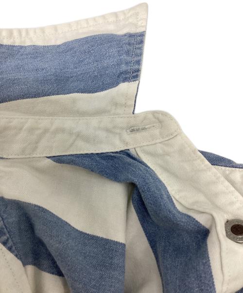 LEVI'S SILVERTAB（リーバイス シルバータブ）LEVI'S SILVERTAB (リーバイス シルバータブ) ストライプシャツ ホワイト×ブルー サイズ:Sの古着・服飾アイテム