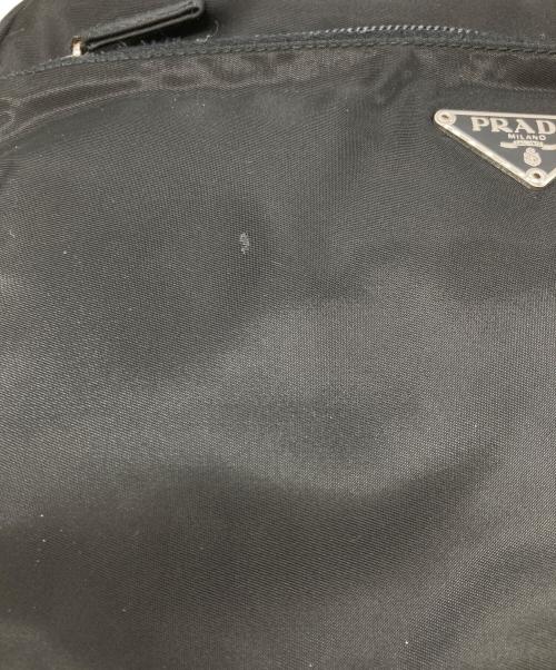 PRADA（プラダ）PRADA (プラダ) ナイロンショルダーバッグ ブラックの古着・服飾アイテム