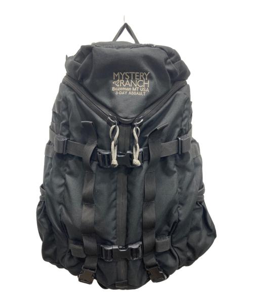 MYSTERY RANCH（ミステリーランチ）MYSTERY RANCH (ミステリーランチ) USA製3DAY ASSAULT  BLACK ブラックの古着・服飾アイテム