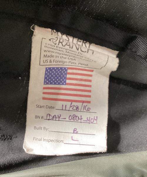 MYSTERY RANCH（ミステリーランチ）MYSTERY RANCH (ミステリーランチ) USA製1DAY ASSAULT  BLACK ブラックの古着・服飾アイテム