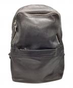 aniaryアニアリ）の古着「レザーリュック」｜ブラック