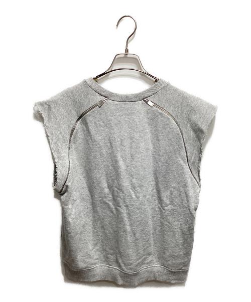 Saint Laurent Paris（サンローランパリ）Saint Laurent Paris (サンローランパリ) 13SS エディ期ジップデザインスウェット グレー サイズ:Ｌの古着・服飾アイテム