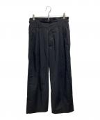 IRENISAイレニサ）の古着「HIGH WAIST PANTS」｜ブラック