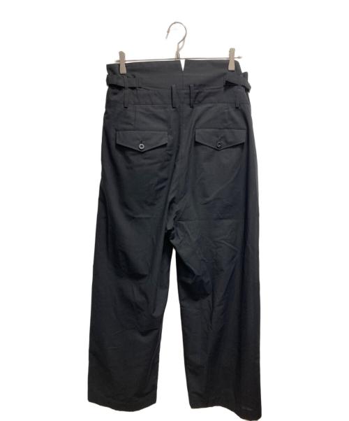 IRENISA（イレニサ）IRENISA (イレニサ) HIGH WAIST PANTS ブラック サイズ:3の古着・服飾アイテム