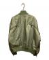 DOLCE & GABBANA (ドルチェ＆ガッバーナ) マルチジップMA-1ジャケット カーキ サイズ:46：40000円