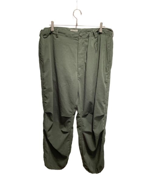 SEDAN ALL-PURPOSE（セダンオールパーパス）SEDAN ALL-PURPOSE (セダンオールパーパス) SS24 Tech Linen Over Pant オリーブ サイズ:XLの古着・服飾アイテム