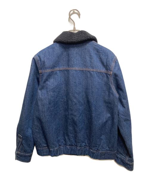 A.P.C.（アーペーセー）A.P.C. (アーペーセー) 襟ボアデニムジャケット インディゴ サイズ:38の古着・服飾アイテム