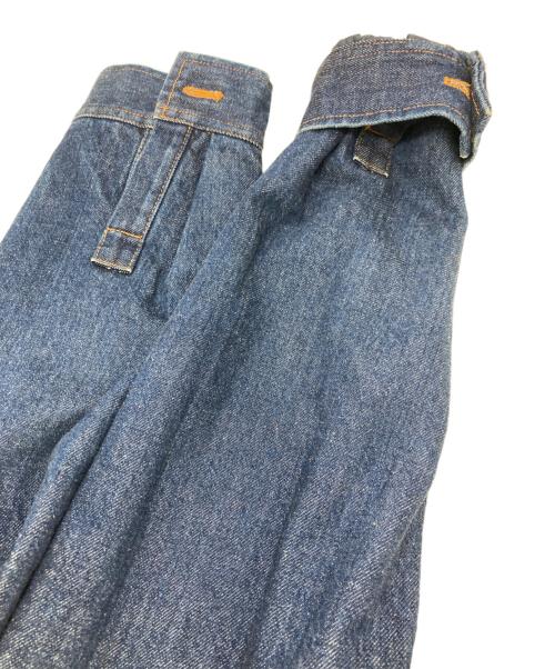 A.P.C.（アーペーセー）A.P.C. (アーペーセー) 襟ボアデニムジャケット インディゴ サイズ:38の古着・服飾アイテム