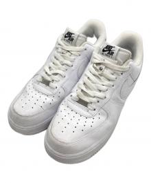 NIKE（ナイキ）の古着「エアフォース1 '07 フライイーズ "トリプルホワイト"」｜ホワイト