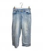 Spick & Spanスピックアンドスパン）の古着「5 1/2 LOOSE-STRAIGHT DENIM」｜インディゴ