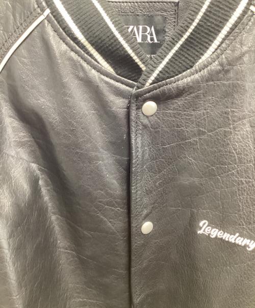 ZARA（ザラ）ZARA (ザラ) レザージャケット ブラック サイズ:Ｌの古着・服飾アイテム