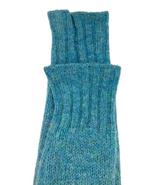 BALMAIN（バルマン）BALMAIN (バルマン) 肩エンブレム釦ニット ブルー サイズ:XSの古着・服飾アイテム