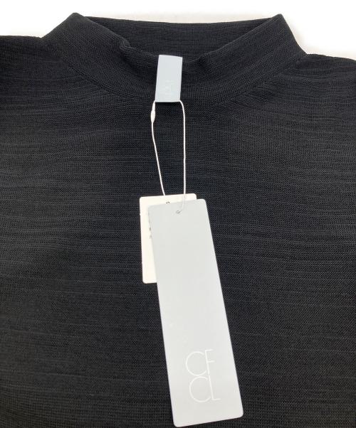 CFCL（シーエフシーエル）CFCL (シーエフシーエル) GARTER MOCK NECK TEE ブラック サイズ:5 未使用品の古着・服飾アイテム